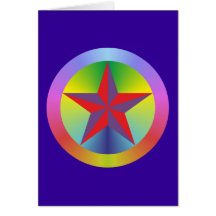Symbol Stern star Grußkarte