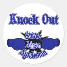 Syndrom Steven Johnson Runde Sticker