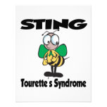 Syndrom STINGS Tourettes Individuelle Ankündigskarten