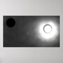 Synthetische Eklipse Plakat