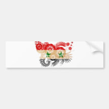 Syrien-Flagge Auto Sticker