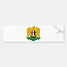 Syrien-Wappen Auto Sticker