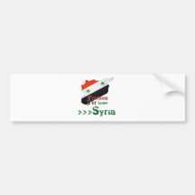 Syrische Freiheit Autosticker