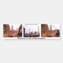 SZENE VON LONDON ENGLAND (GROSSBRITANNIEN) AUTOSTICKER