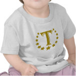 T-Buchstabe-Stern-Krone Tshirt