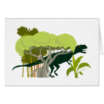 T-Rex Dinosaurier Dino dinosaur Grußkarten