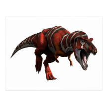 T-rex Gebühr Postkarte