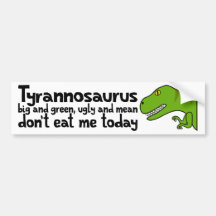 T-Rex Haiku Auto Aufkleber