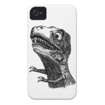 T-Rex Raserei Meme - iPhone 4/4S Fall Case-Mate iPhone 4 Hülle