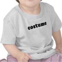 T-Shirt, das gerade KOSTÜM sagt
