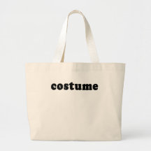 T-Shirt, das gerade KOSTÜM sagt Leinentasche
