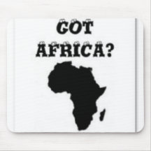T-Shirt des Afrikaner-NO1 Mousepads