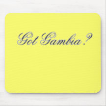 T-Shirt NO1 " Gambia" und usw. Mauspad