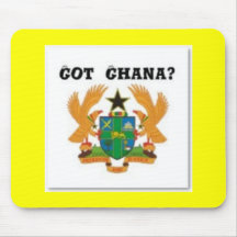 T-Shirt NO1 Ghana und usw. Mauspad