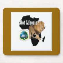 T-Shirt NO1 Liberia und usw. Mousepad