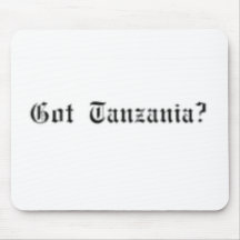 T-Shirt NO1 " Tansania" (Tansania) und usw. Mousepad