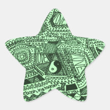 T-Shirt Sternaufkleber