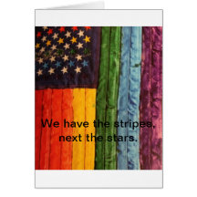 T-Shirts, Gay Pride Card