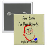 T-Shirts u. Geschenk Atmungstherapeut-"lieber Sank Anstecknadelbuttons