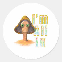 T-STÜCK aller bin ich herein Sticker