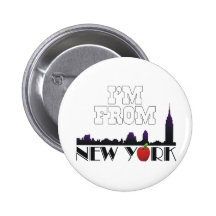 T-STÜCK bin ich von New York Buttons
