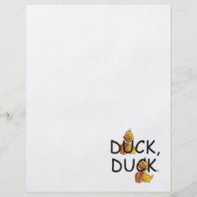 T-STÜCK Enten-Ente Flyer Druck