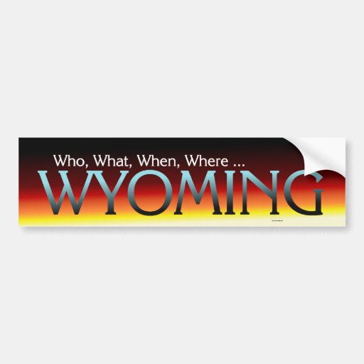T-STÜCK Wyoming Autoaufkleber