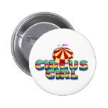 T-STÜCK Zirkus-Mädchen Anstecknadelbutton