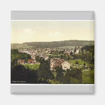 Tabarz, Thüringen, Deutschland seltenes Photochrom Kühlschrankmagnete
