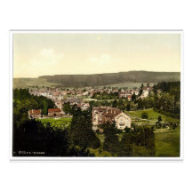 Tabarz, Thüringen, Deutschland seltenes Photochrom Postkarte