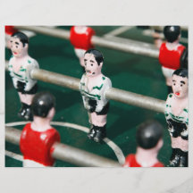 Tabellen-Fußball/Fußball Flyerdesign