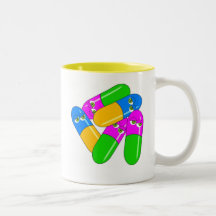 Tablette-Kapseln Kaffeehaferl