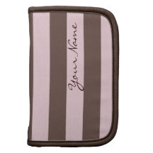 Tadellos rosa Streifen-Retro Planer-Organisator