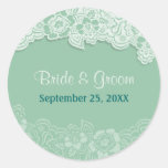 Tadellose Spitze - Save the Date Runder Sticker