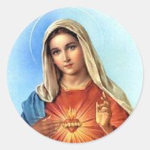 Tadelloses Herz Mary Sticker