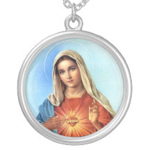 Tadelloses Herz von Mary-Halskette