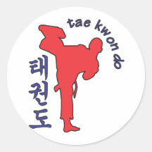 Taekwondo Aufkleber