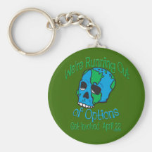 Tag der Erde erhalten beteiligtes KeyChain Schlüsselanhänger