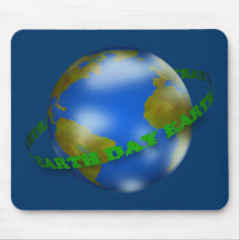 Tag der Erde-Kugel Mousepad