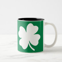 Tag Irland Kleeblatt-St. Patricks Tee Tassen