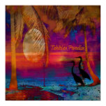 tahitian Paradies poster
