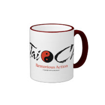Tai-Chi Yin/"harmonische Aktions-" Wecker-Becher Y Kaffee Haferl