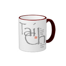 Tai-Chi ", zum alles zu enthalten" Grafik Haferl