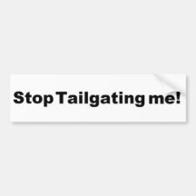 Tailgating-Autoaufkleber