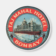 Taj Mahal Hotel Bombay Kühlschrankmagnete