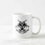 Taktische Gruppe des Zombies Warte Kaffee Tasse