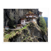 taktsang Bhutan Postkarten