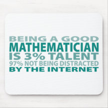 Talent des Mathematiker-3% Mauspads