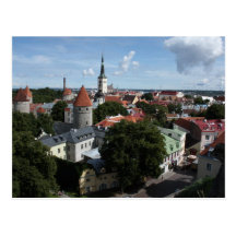 Tallinn, Estland Postkarte