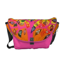 Tallis u. Tefillin CarryAll-Tasche: Rosa Baum des  Kuriertaschen